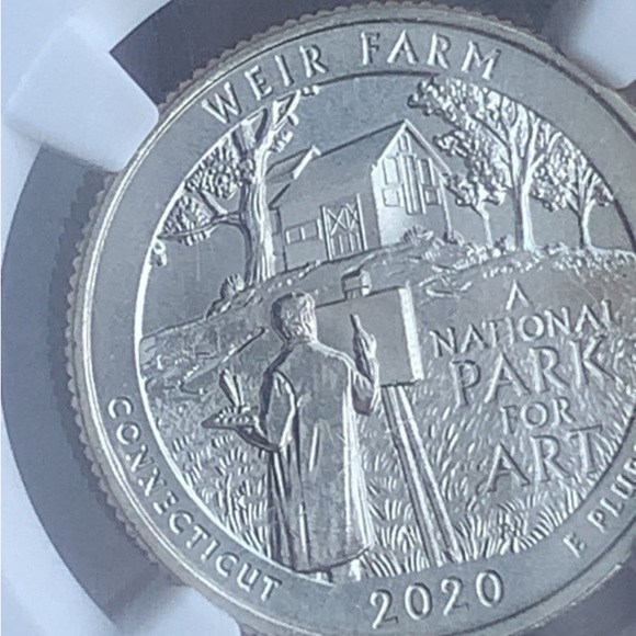 (4) 2020-West Point Quarters - Wquarter Graded 65-66 - Picture 6 of 10